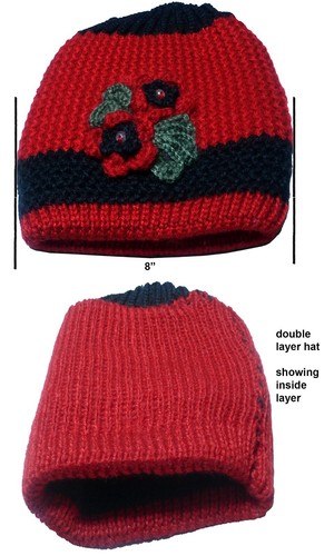 Beanies for Women, Men, Boys, Girls Warm Comfy Double Layer Lot Sale of 6 YX025 - Picture 3 of 6