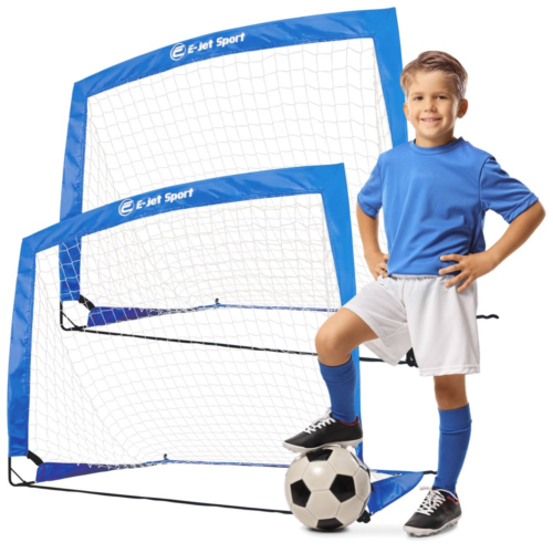 Juego de red de portería de fútbol para niños al aire libre de 4'X3', juego de 2 - Imagen 1 de 13