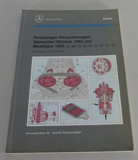 Werkstatthandbuch Mercedes W124 400 E R129 SL C140 SEC 500 600 von 1992