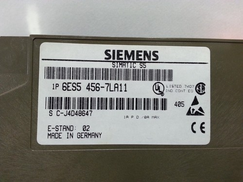 Siemens OUTPUT MODULES 6ES5456-7LA11 6ES5 456-7LA11 E STAND 02 - Picture 5 of 5