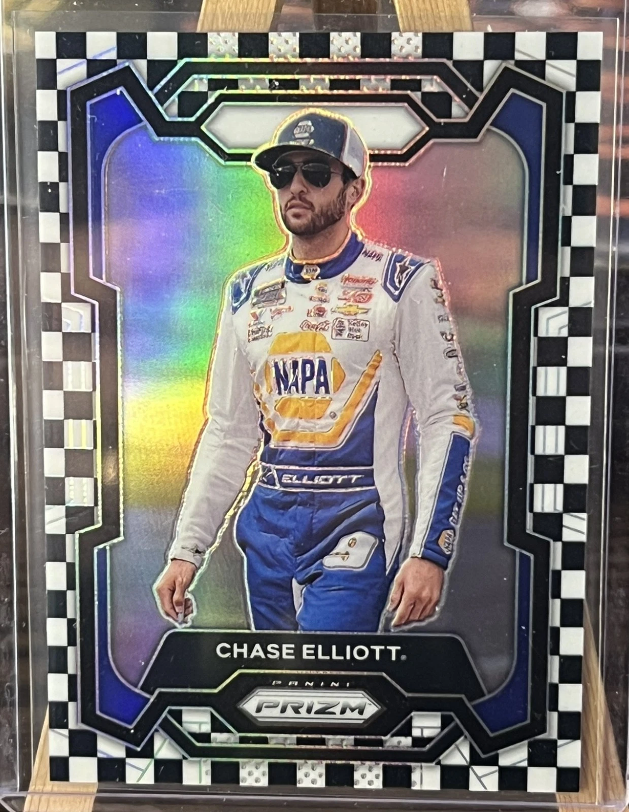 CHASE ELLIOTT 2024 Panini Prizm Racing Checkered Flag PRIZM /75 NASCAR