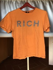 John Richmond Denim Orange T-Shirt Silber RIC...