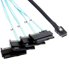 1 Pack Mini-SAS To SAS Cable 1M SFF8087 Internal High Speed Server Data Wire