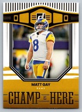 2022 Donruss Matt Gay #CIH-17 Los Angeles Rams
