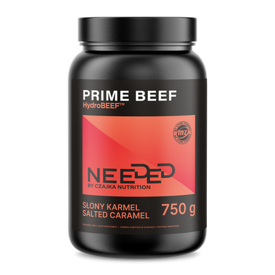 NEEDED Prime Beef 750g   Gesalzenes Karamell   HydroBEEF  Proteinpulver