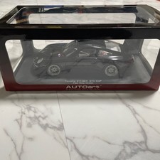 AUTOart 1/18 Porsche 911 997 GT3 CUP Plain Body Black Diecast Model