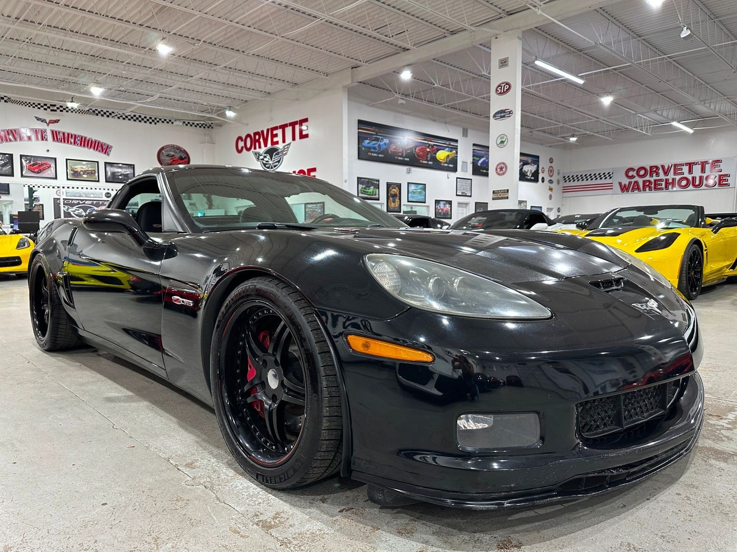 2008 Black Chevrolet Corvette   | C6 Corvette Photo 4
