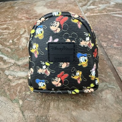 Disney Parks Loungefly 2026 Mickey & Friends Mini Backpack Keychain Bag Charm