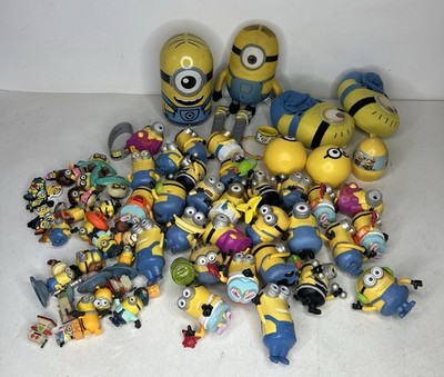Minions Despicable Me Figures Lot Of 60+ McDonalds Toys Mixed