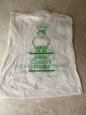 Marks And Spencer St Michael M&S Food Chef Vintage Tragetasche RAR 1980er