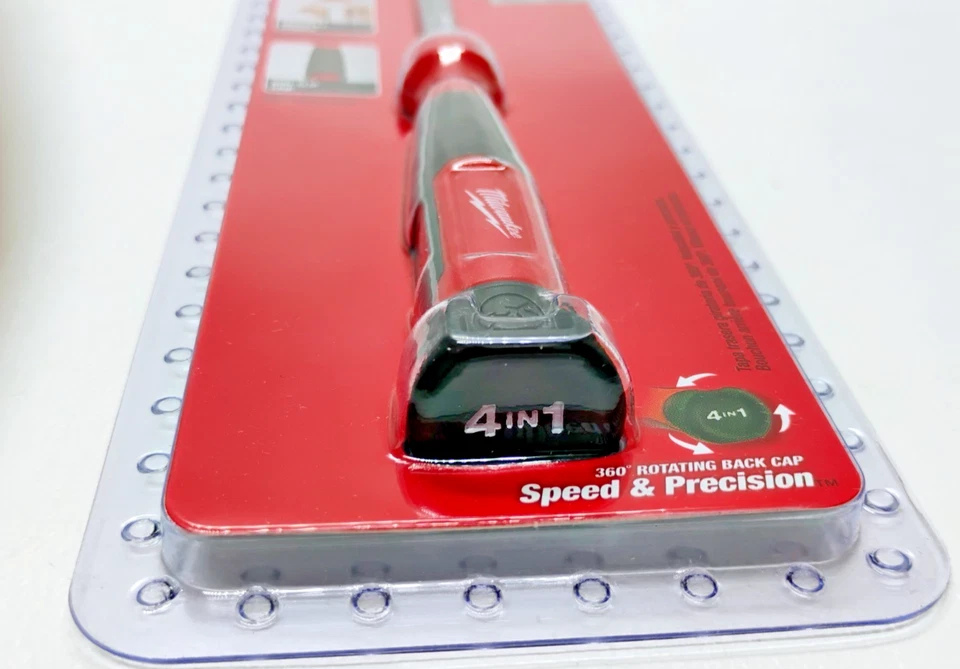 MILWAUKEE PRECISION MULTI-BIT DRIVER,   4 IN 1   #48-22-2930    (B6) - Image 3 of 4