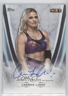2020 Topps WWE Undisputed 119/199 Candice LeRae #A-CL Auto 2rz