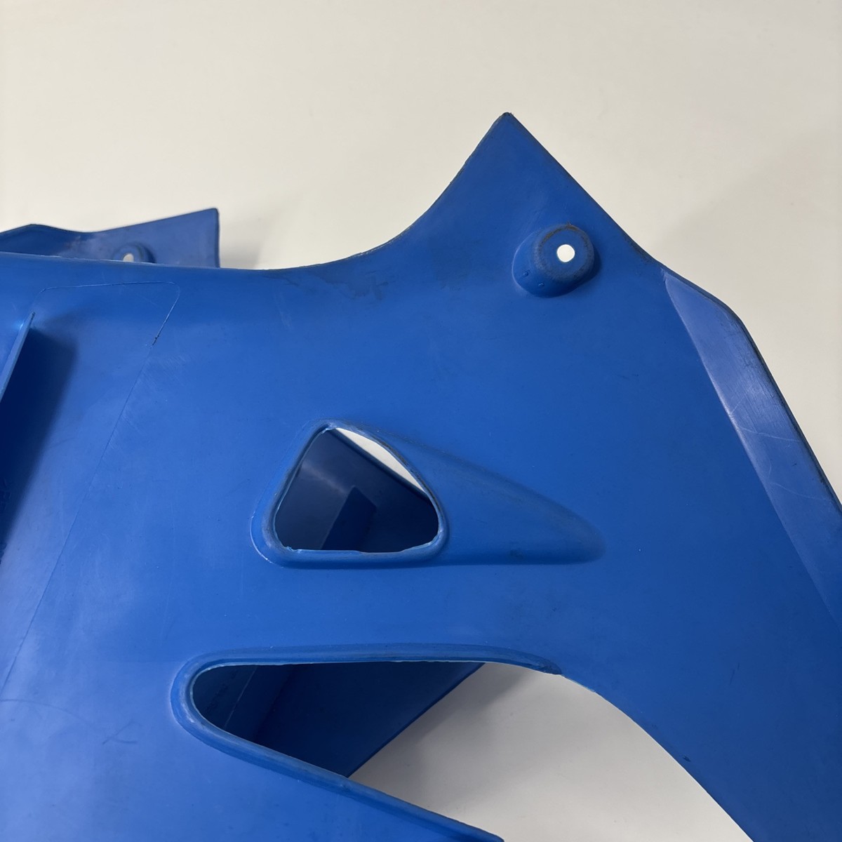 2007 TM RACING RADIATOR SHROUDS 67108 BLUE 2004 2005 2006 #F42