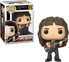 Funko Pop Rocks: Queen - John Deacon Vinyl Figure #95 #33728 (Damaged Box)