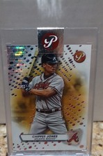 2023 Topps Pristine - Chipper Jones #148 Gold Pristine Pulsar Refractor /50