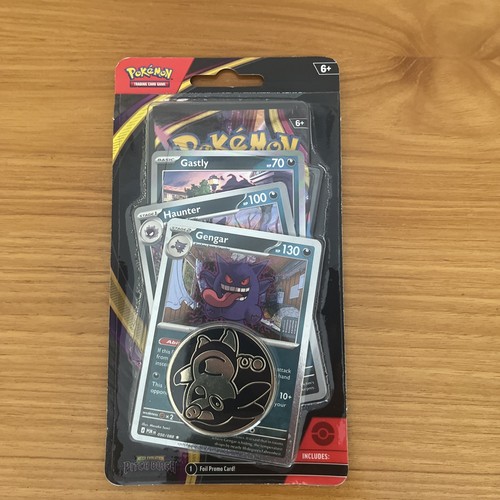 Pokemon TCG: Pitch Black Premium Checklane Booster Blister Packs Gengar Promo