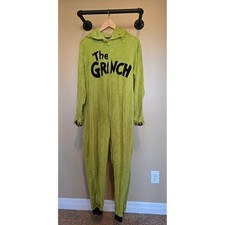The Grinch Christmas green one piece outfit size small