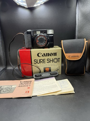 #ad #ad 1982 Canon SURE SHOT AF35M II Autoboy 2 35mm Camera 38mm 1:2.8 CAFS Auto Focus $159.99