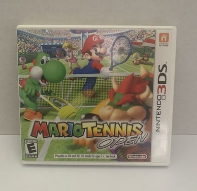 Mario Tennis Open - Nintendo 3DS Game with Case & manual rated E sport Gaming