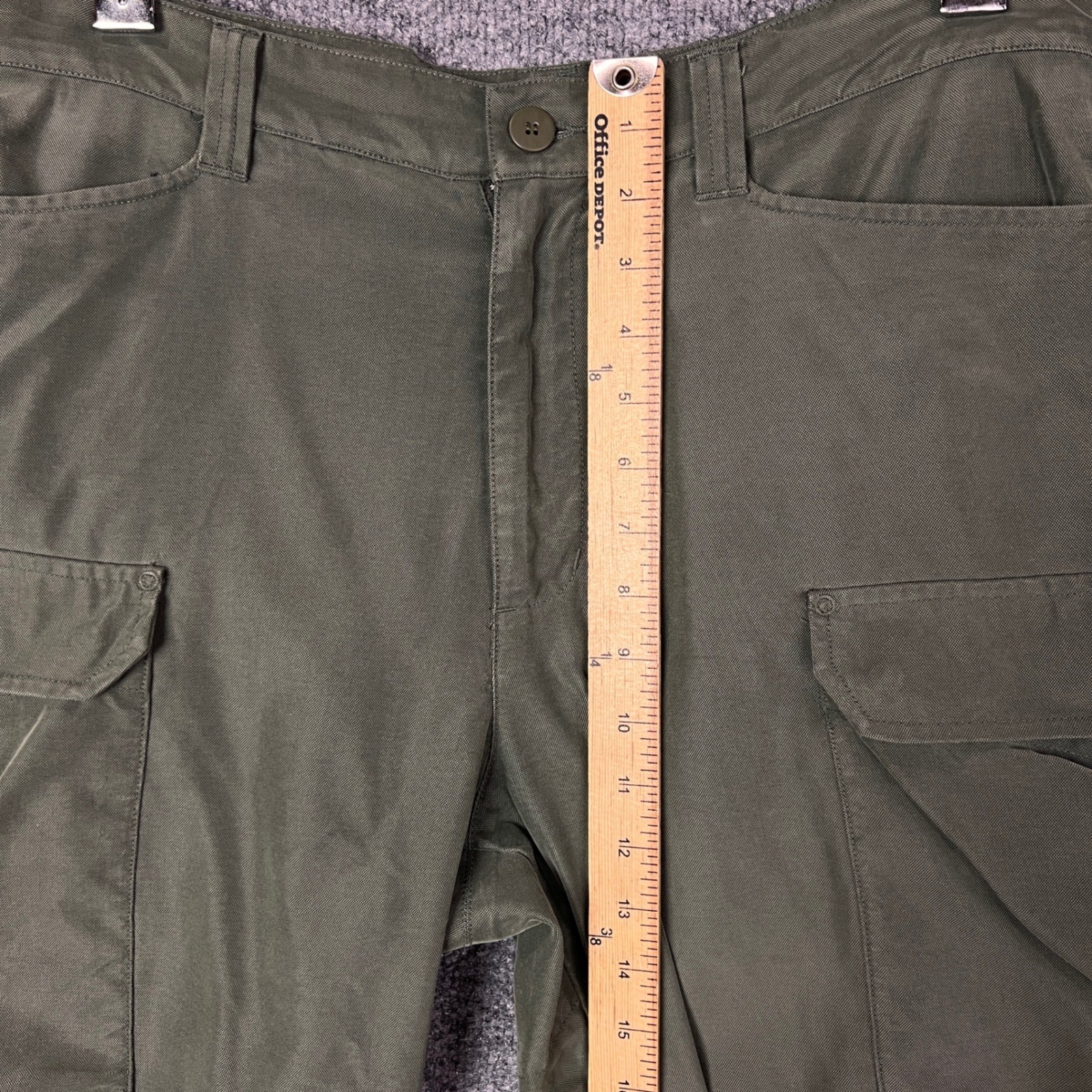 Patagonia Mens Cargo Pants Green Straight Leg Outdoor Hiking 34 thumbnail 8