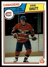 1983-84 O-Pee-Chee Steve Shutt Montreal Canadiens #198