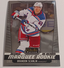 Brandon Scanlin  RC 2024-25 o-pee-chee platinum MARQUEE ROOKIE #243 Rangers