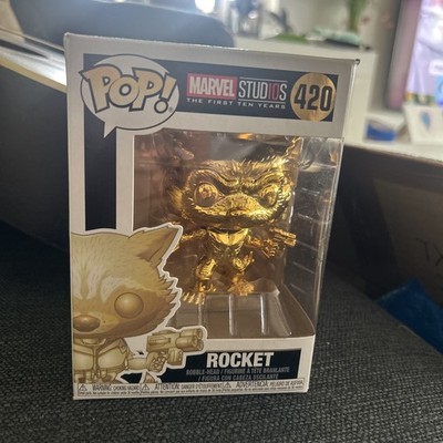 Funko Pop! Marvel Studios 10th Anniversary #420 Guardians Of The Galaxy ROCKET