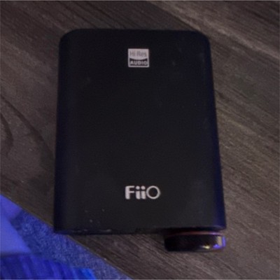 FiiO K3 Desktop Audio Amplifier Hi-Res Audio USB-C Coaxial Optical Black