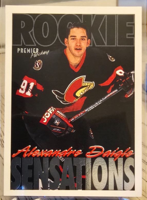 1994-95 Topps Premier Alexandre Daigle RC #195 Ottowa Senators