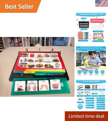 Durable Photo Communication Cards: Enhance Language Skills for Children with ASD