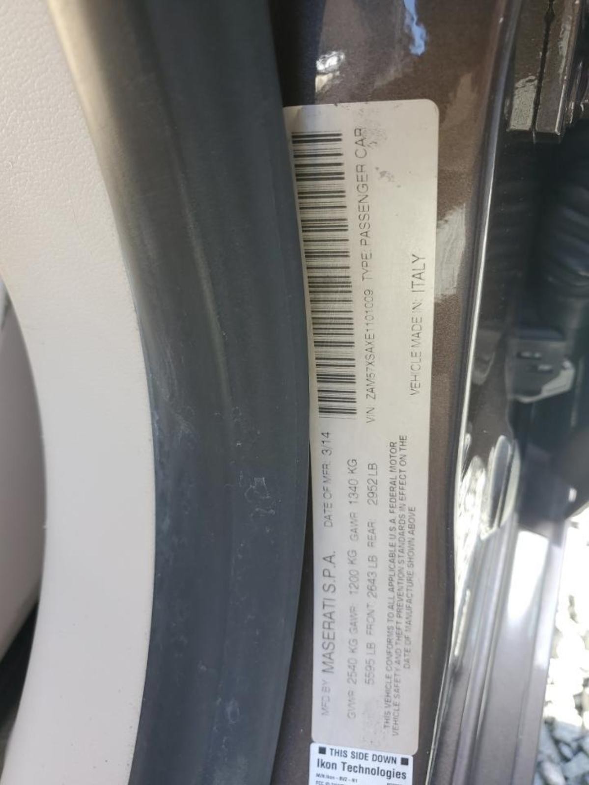 Maserati Ghibli Transmission