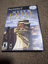Myst 3 Exile PS2 CIB W/ Manual - PlayStation 2
