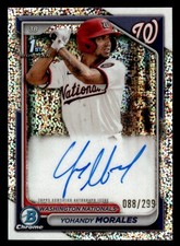 2024 Bowman #CPA-YM Yohandy Morales Chrome Prospects Auto Speckle #/299