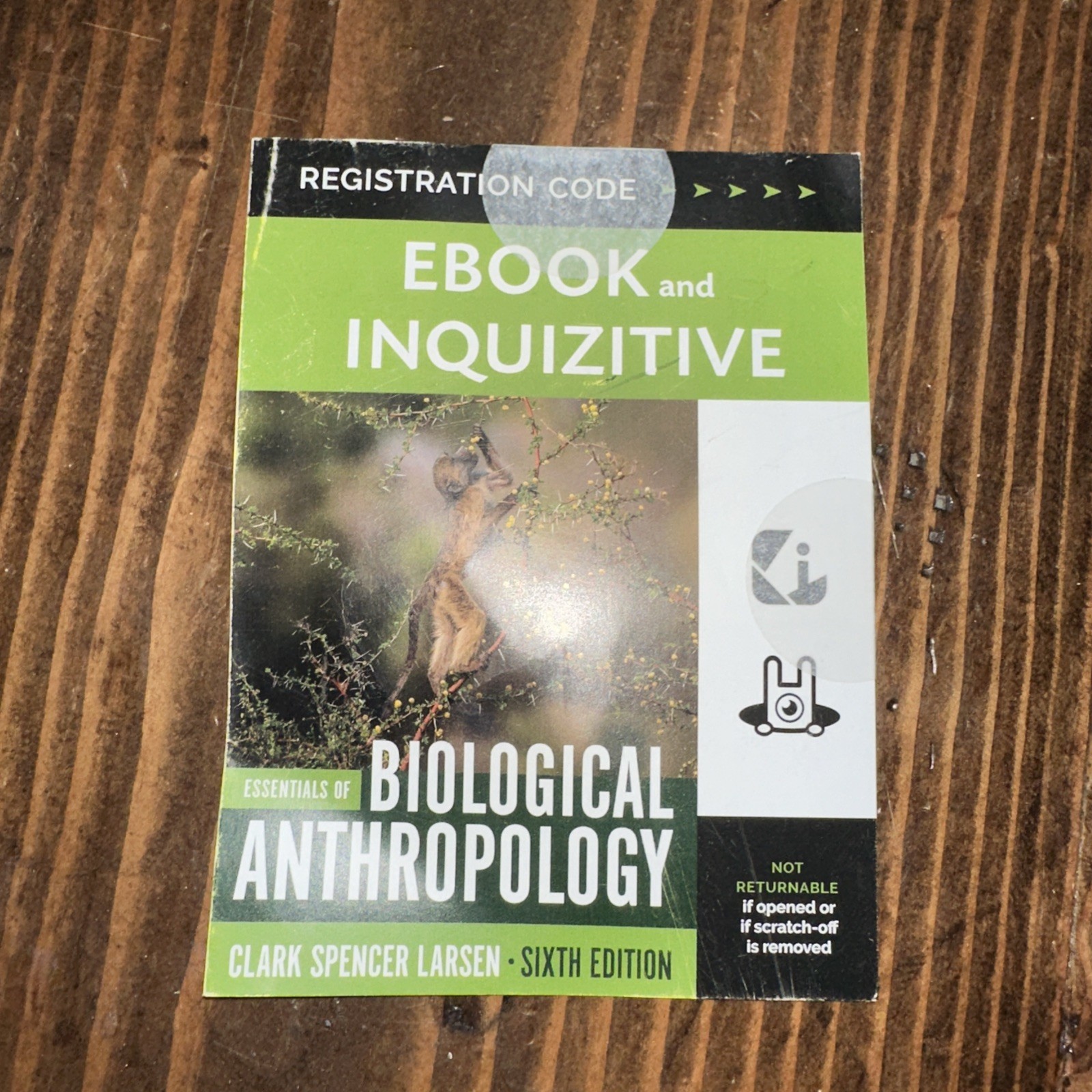 Essentials of Biological Anthropology - Codice Accesso