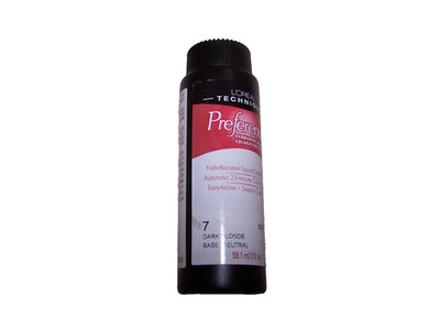 LOREAL PREFERENCE TECHNIQUE HAIR COLOR 2 OZ  DARK BLONDE BASE NEUTRAL 7