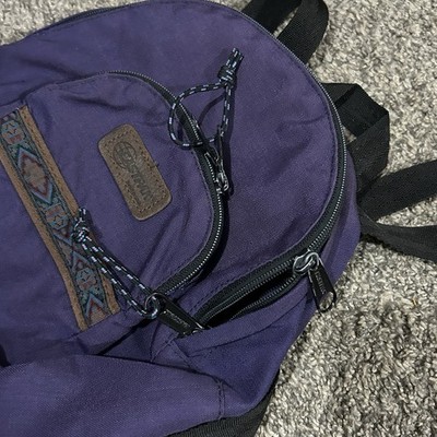 Eastpak Vintage 90's Orbit Jelly Purple Aztec Mini Backpack USA 12