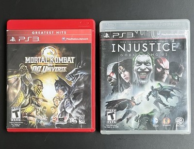 Mortal Kombat Vs. DC Universe + Injustice! Bundle (PlayStation 3) PS3 *TESTED*