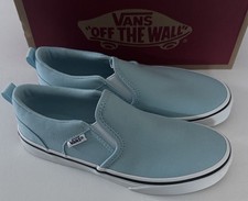 Vans Canvas Shoes Baby Blue Youth 3 Boys Girls