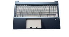 New for hp 15-EG 15-EH TPN-Q246 Q245 C cover bezel with fingerprints with SC