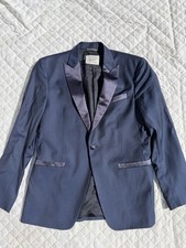 Limited Edition 42/80 John Varvatos Tailored Tuxedo Jacket Blazer Size 50 Navy