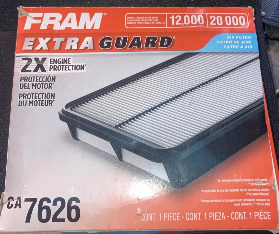 Air Filter fits 1993-2004 Toyota Tacoma 4Runner Supra  FRAM - Image 2 of 2