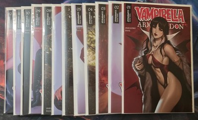 Vampirella: Armageddon #1-12 (Dynamite Comics 2025) Full Run Bundle / Variants