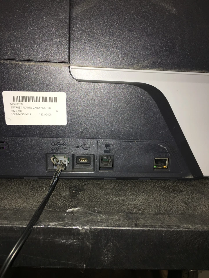 Entrust Datacard Sigma SL3 High Quality ID Card Printer NO ACPOWER ADAPTER PX40 - Image 4 of 4