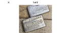 2x 10 Troy Ounce Engelhard Waffle Back .999 Fine Silver Poured Bars
