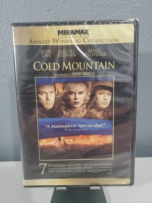 Cold Mountain (DVD, 2003, Widescreen) Nicole Kidman Jude Law Brand New Sealed