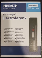 Inhealth Blom-Singer technologies Electrolarynx EL 2000