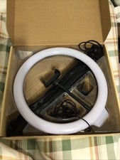 Fugetek 12" Selfie Ring Light with 51" Extendable Aluminum Tripod