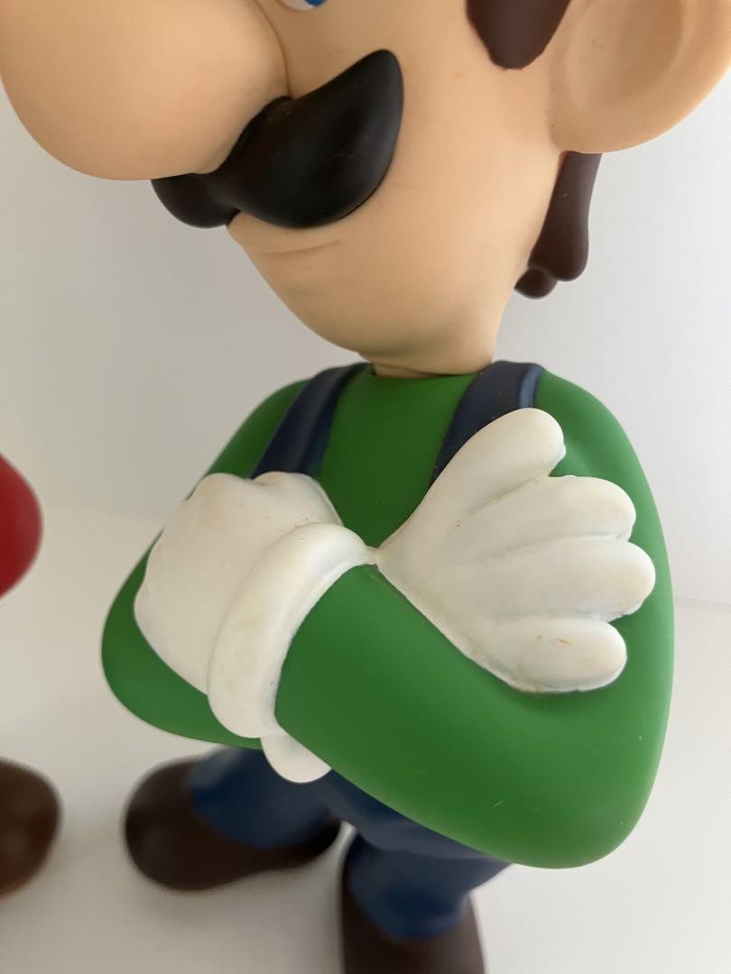 スーパーマリオブラザーズ デラックスソフビフィギュア DX マリオ＆ルイージ スーパーマリオDXソフビフィギュア ルイージ マリオ フィギュア
