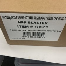 2025 Panini Football Prizm Draft Picks Cfb Sealed Blaster Case Of 20 Boxes