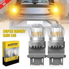 Amber 3157 T25 6-led Turn Signal Light Bulbs Canbus Anti Hyper Flash Error Free